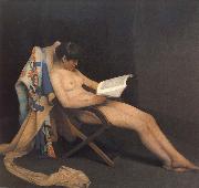 The Reading Girl Theodore Roussel